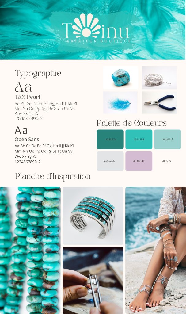 Brand Board Créateur Bijoux